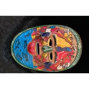 Mexican Terracotta wedding Mask